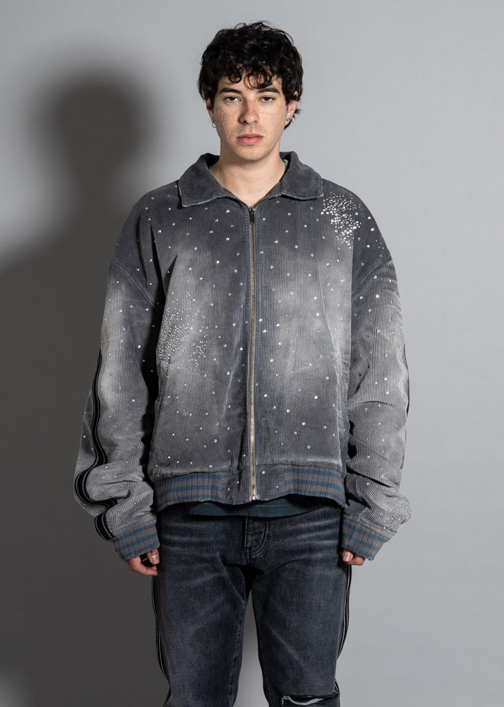 Crystal Olympus Racing Jacket - Faded Obsidian