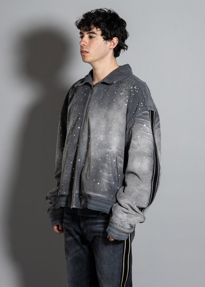 Crystal Olympus Racing Jacket - Faded Obsidian