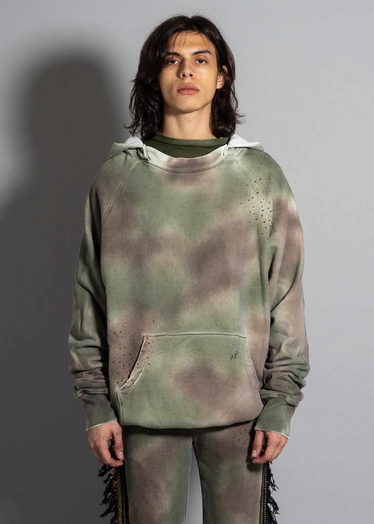 Crystal Throwback Hoodie - Camo Jasper