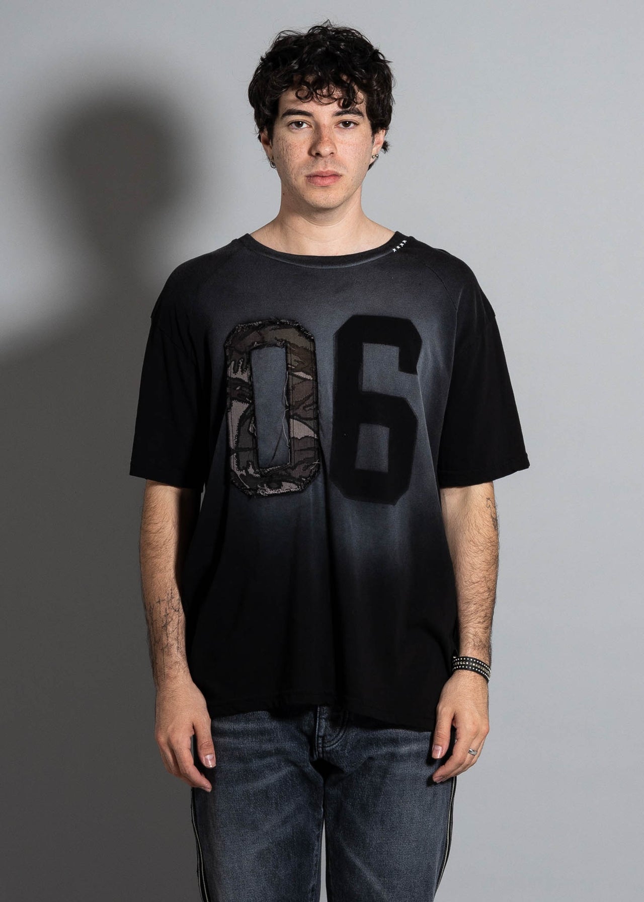 Numbers T-Shirt - Jet Black
