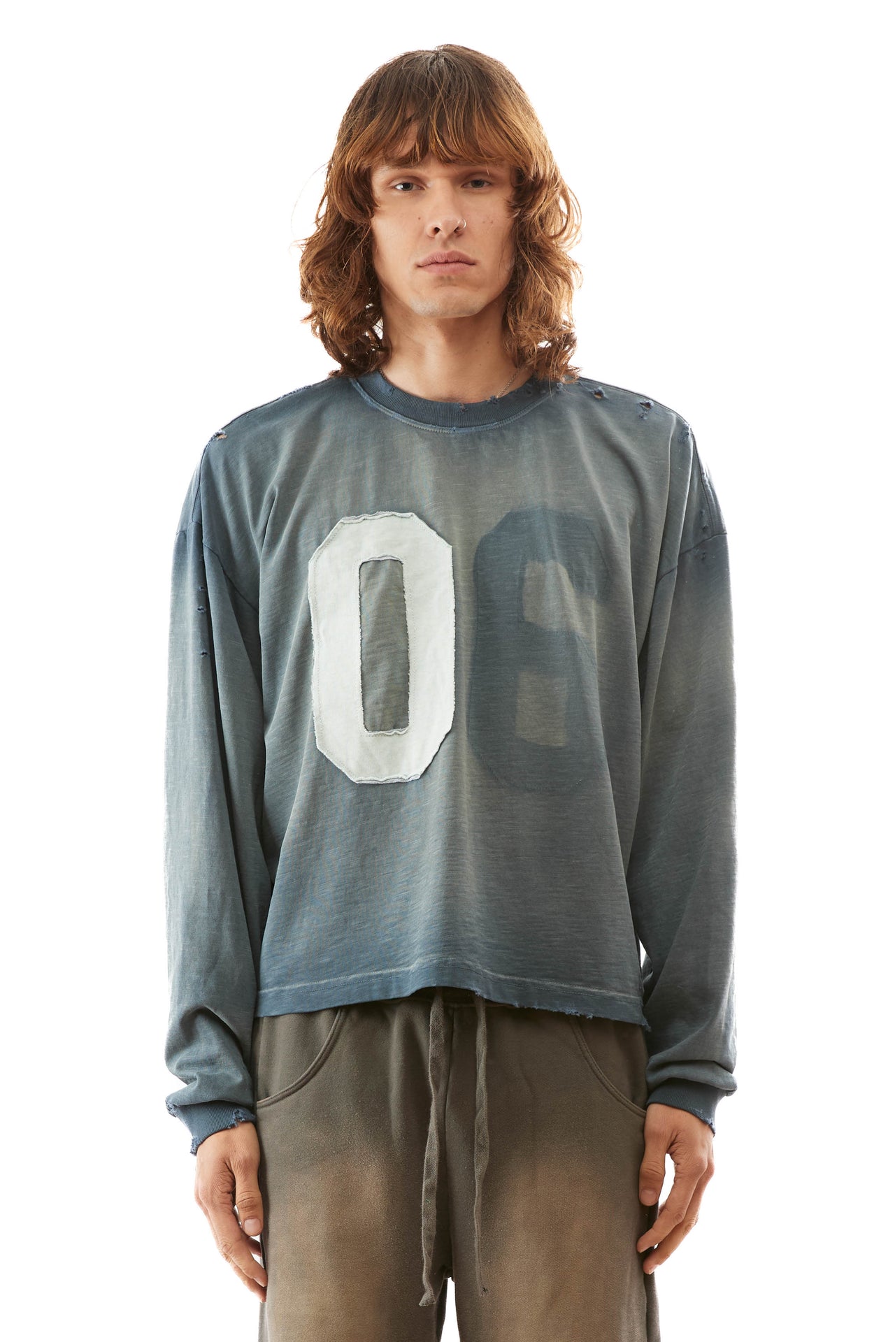 Zayn Long Sleeve T-shirt - Dark Navy