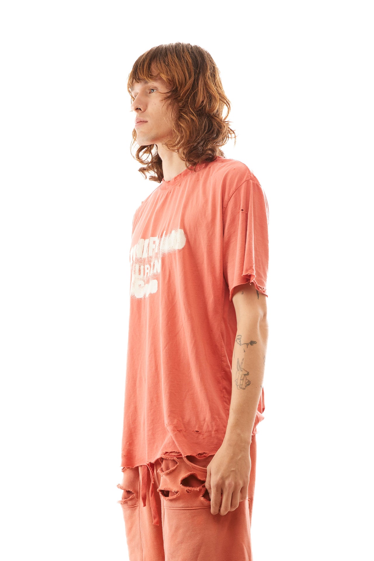Slater T-shirt - Aged Red