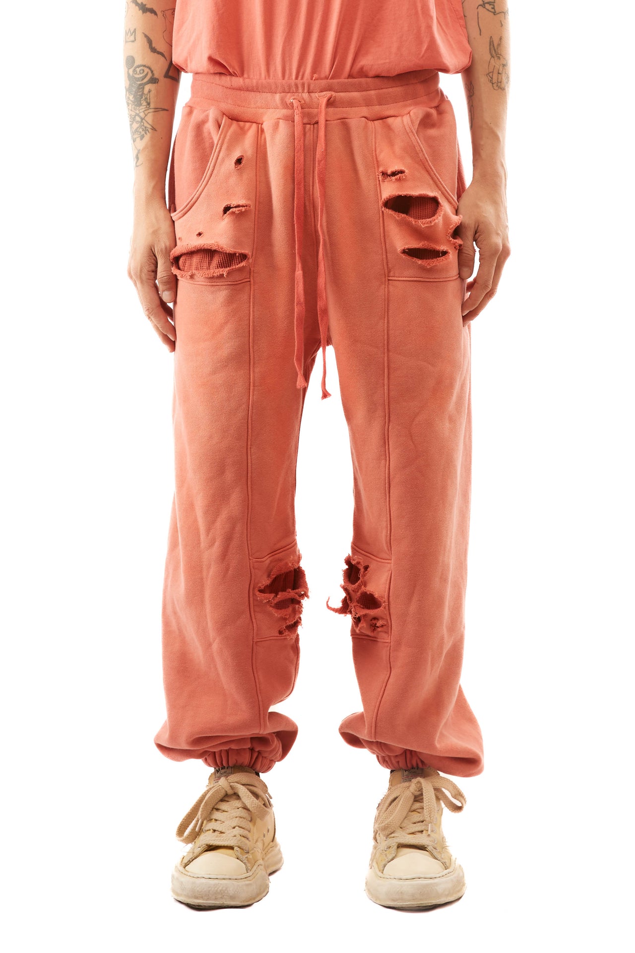 Workshop Joggers - Aged Red