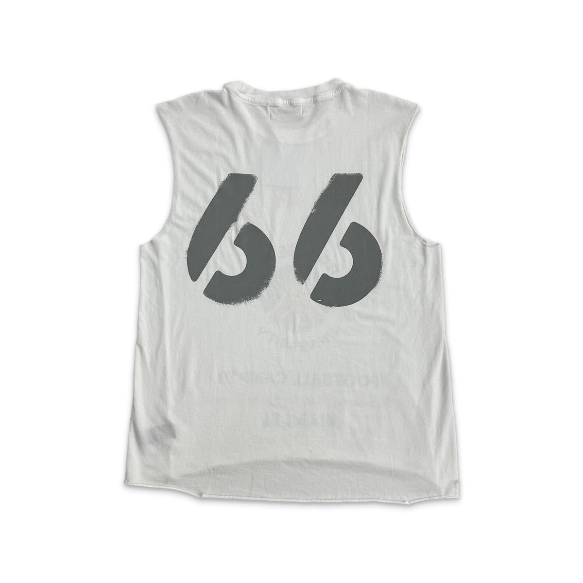 Raphael Sleeveless T-shirt - Foam White
