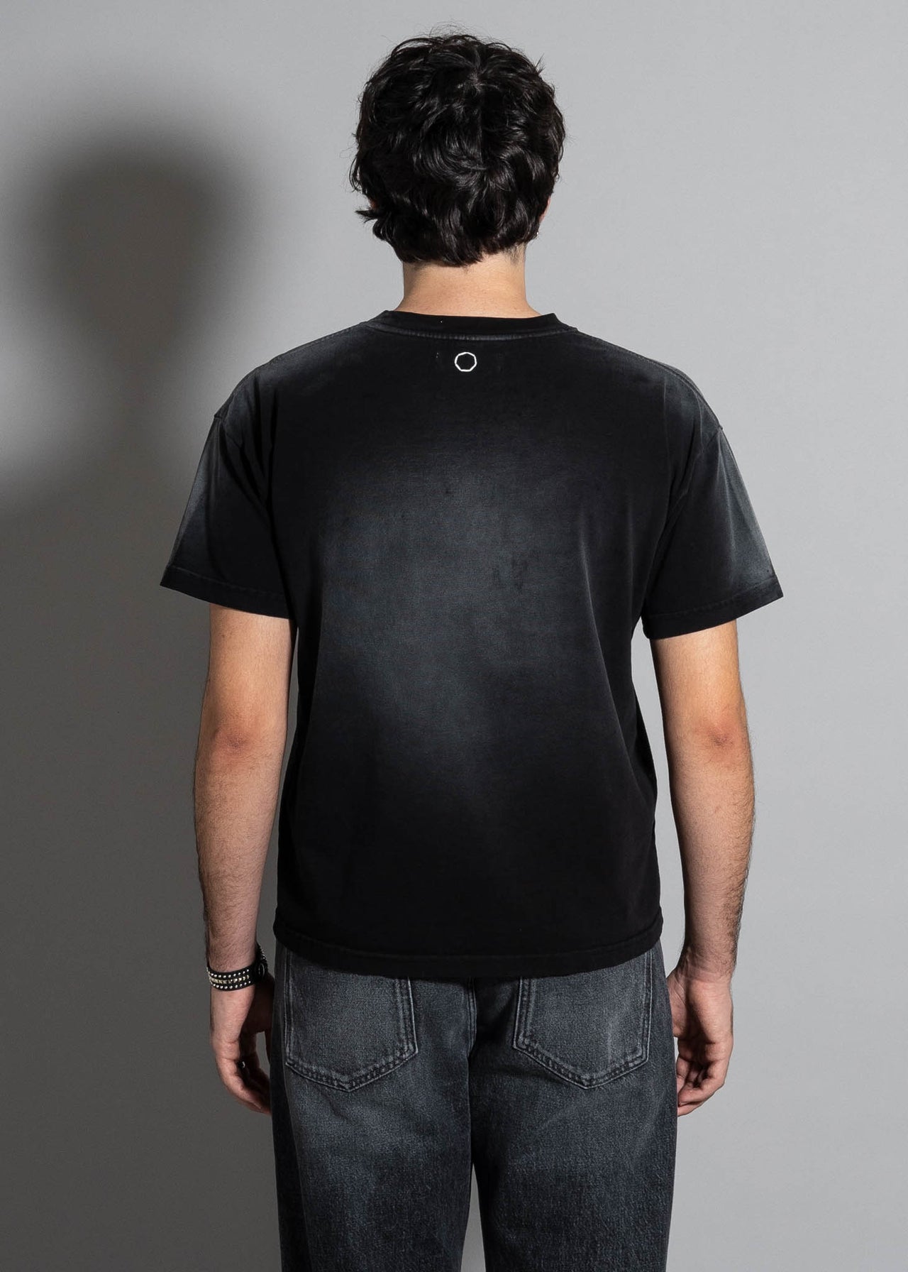 Knit Pocket T-shirt - Jet Black