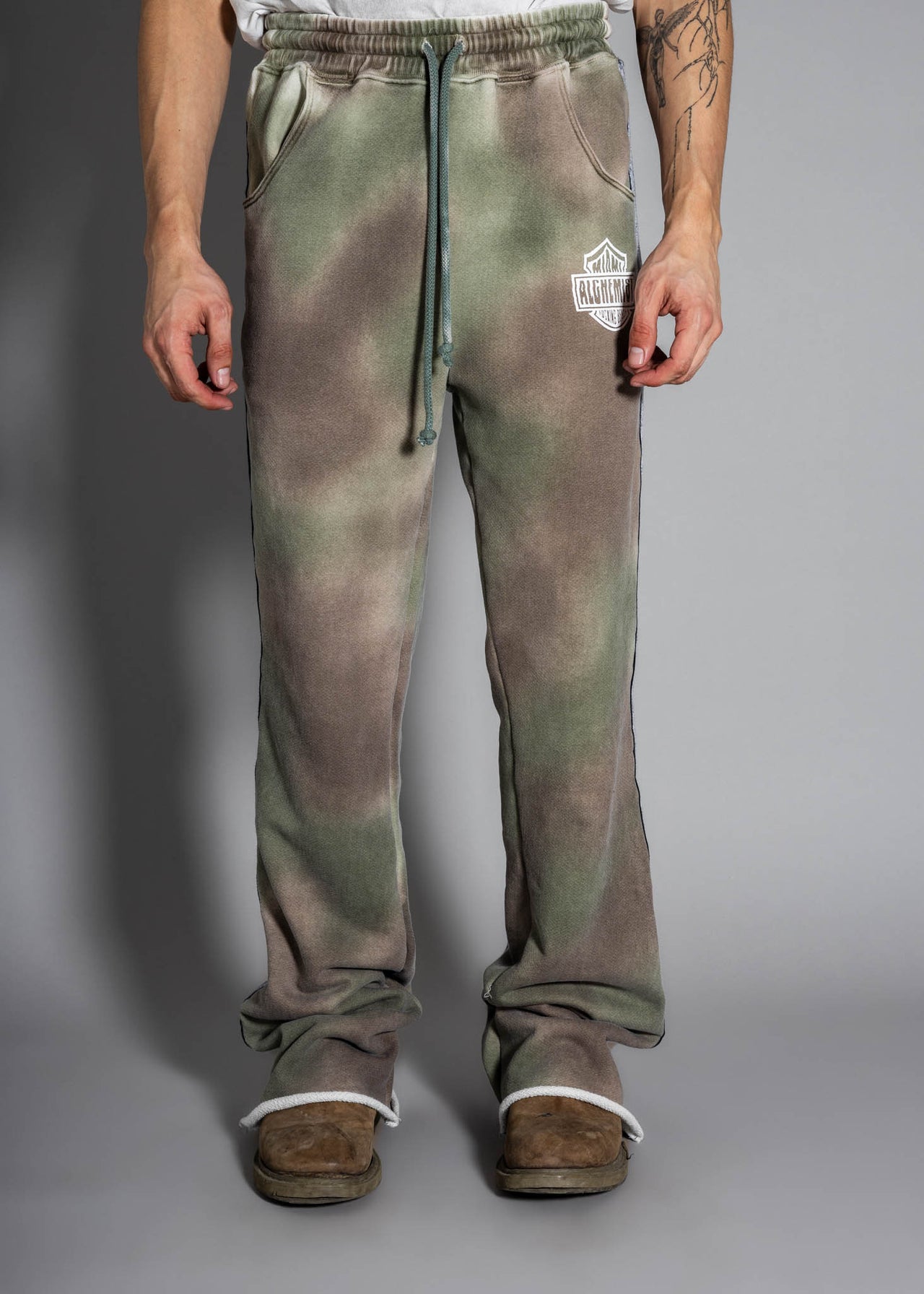 Atelier Stripe Joggers - Camo Jasper