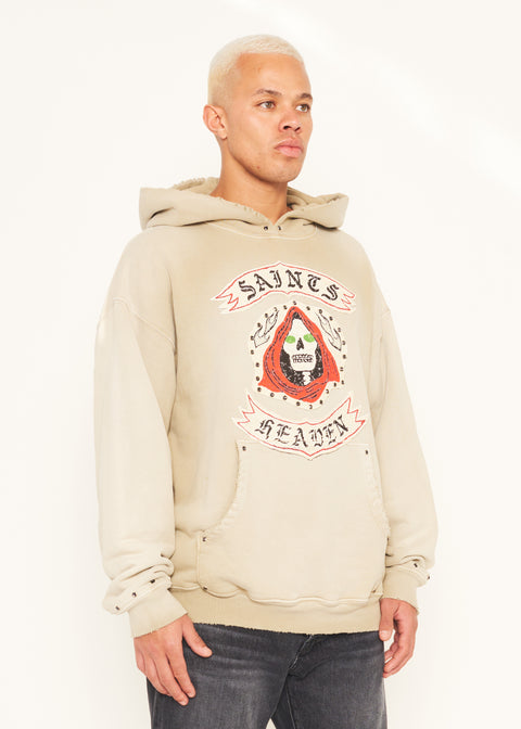  RAY SAINTS HOODIE - CRYSTAL - IN NOMAD
