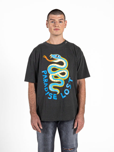 Paradise Snake T-shirt - Moonstone